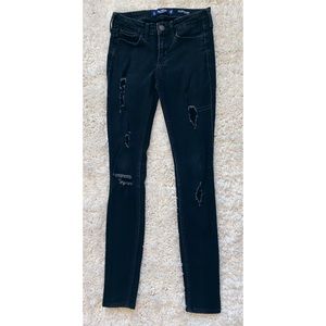HOLLISTER | DISTRESSED SKINNY JEANS | 25X32